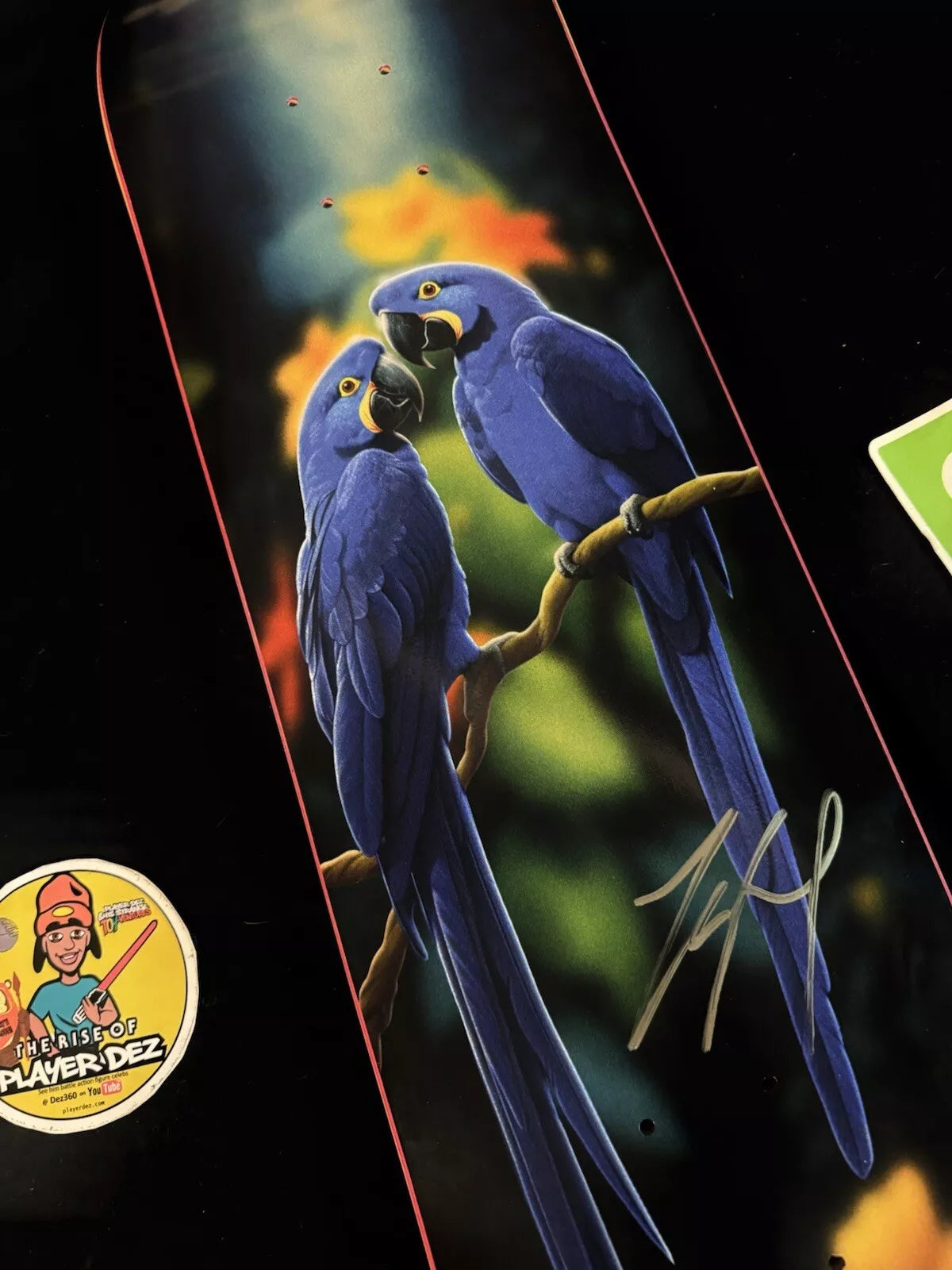 Yuto Horigome Signed Rayssa Leal Macaw April Autographed Skateboard Deck