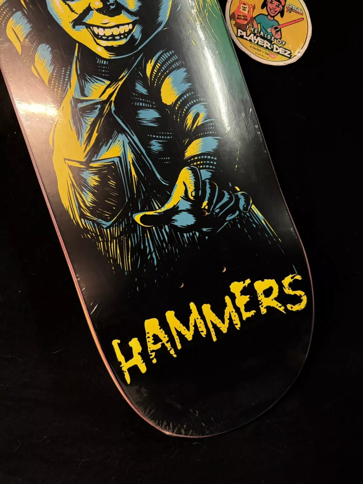 Jim Greco Signed Child’s Play Autographed Skateboard Deck Chucky Hammers