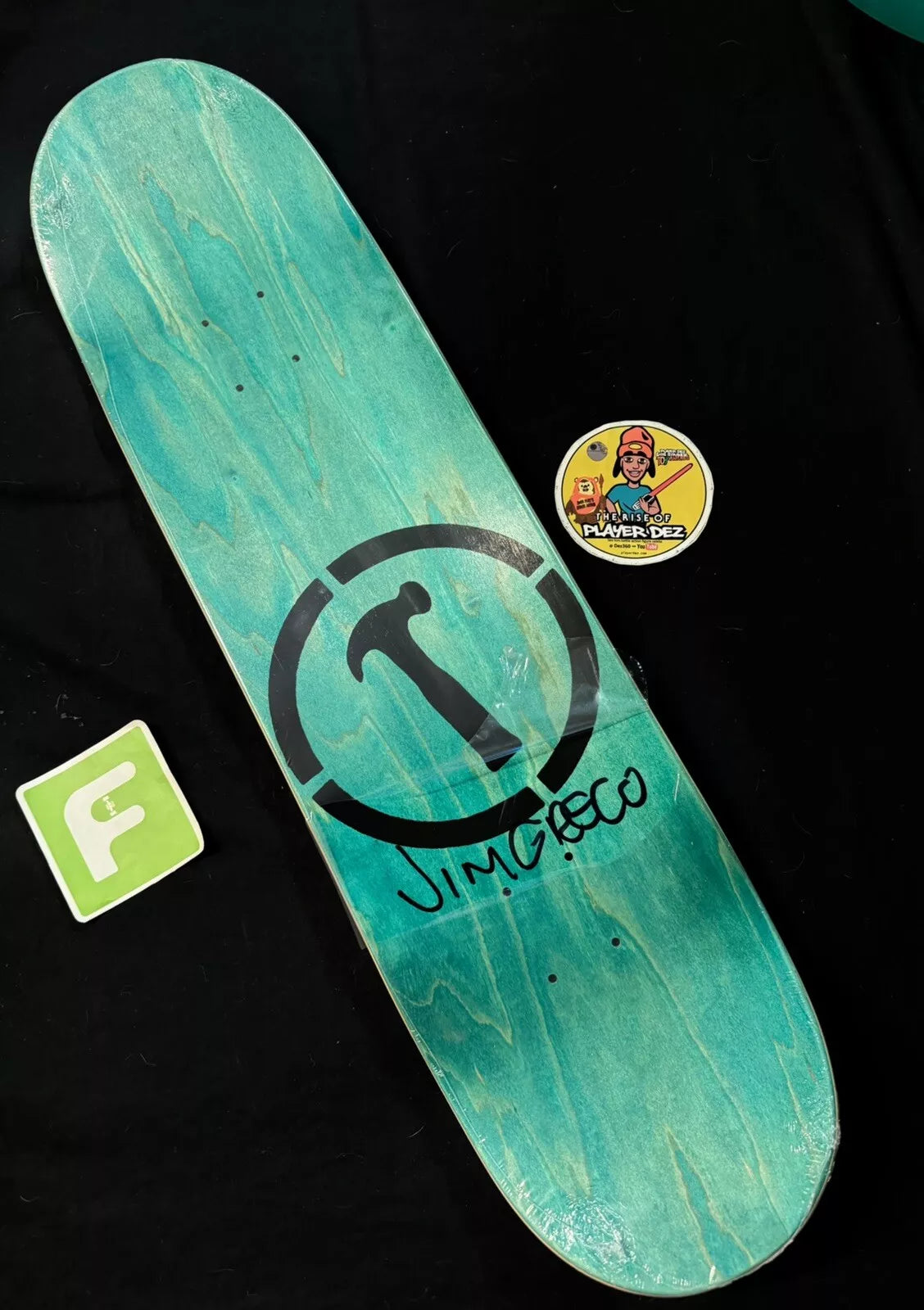 Jim Greco Signed Child’s Play Autographed Skateboard Deck Chucky Hammers