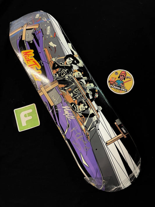 Paul Rodriguez Signed Cobra Kai Prod Karate Kid Primitive Autographed Skateboard Deck