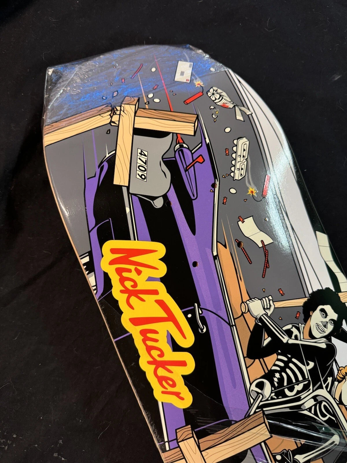 Paul Rodriguez Signed Cobra Kai Prod Karate Kid Primitive Autographed Skateboard Deck