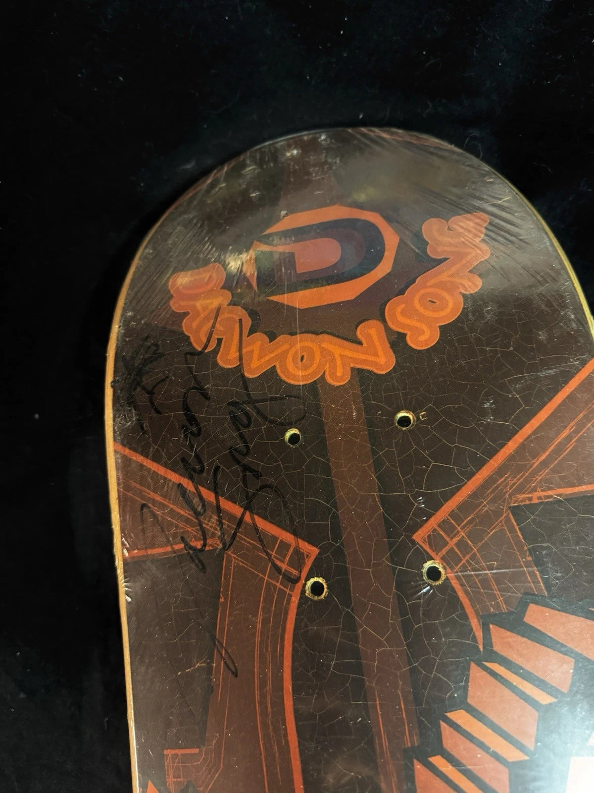 Signed Daewon Song Mask DECA Autographed Skateboard Deck