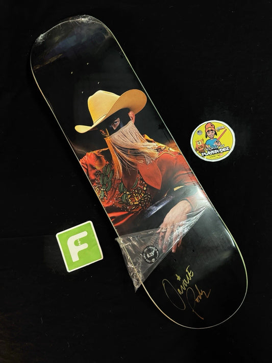 Signed Orville Peck Limited Edition Zero Autographed Skateboard Deck