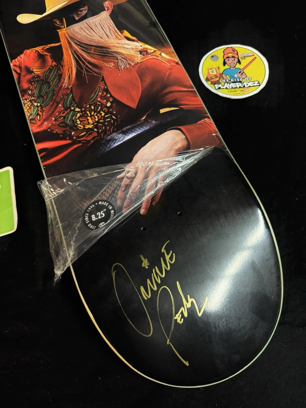 Signed Orville Peck Limited Edition Zero Autographed Skateboard Deck