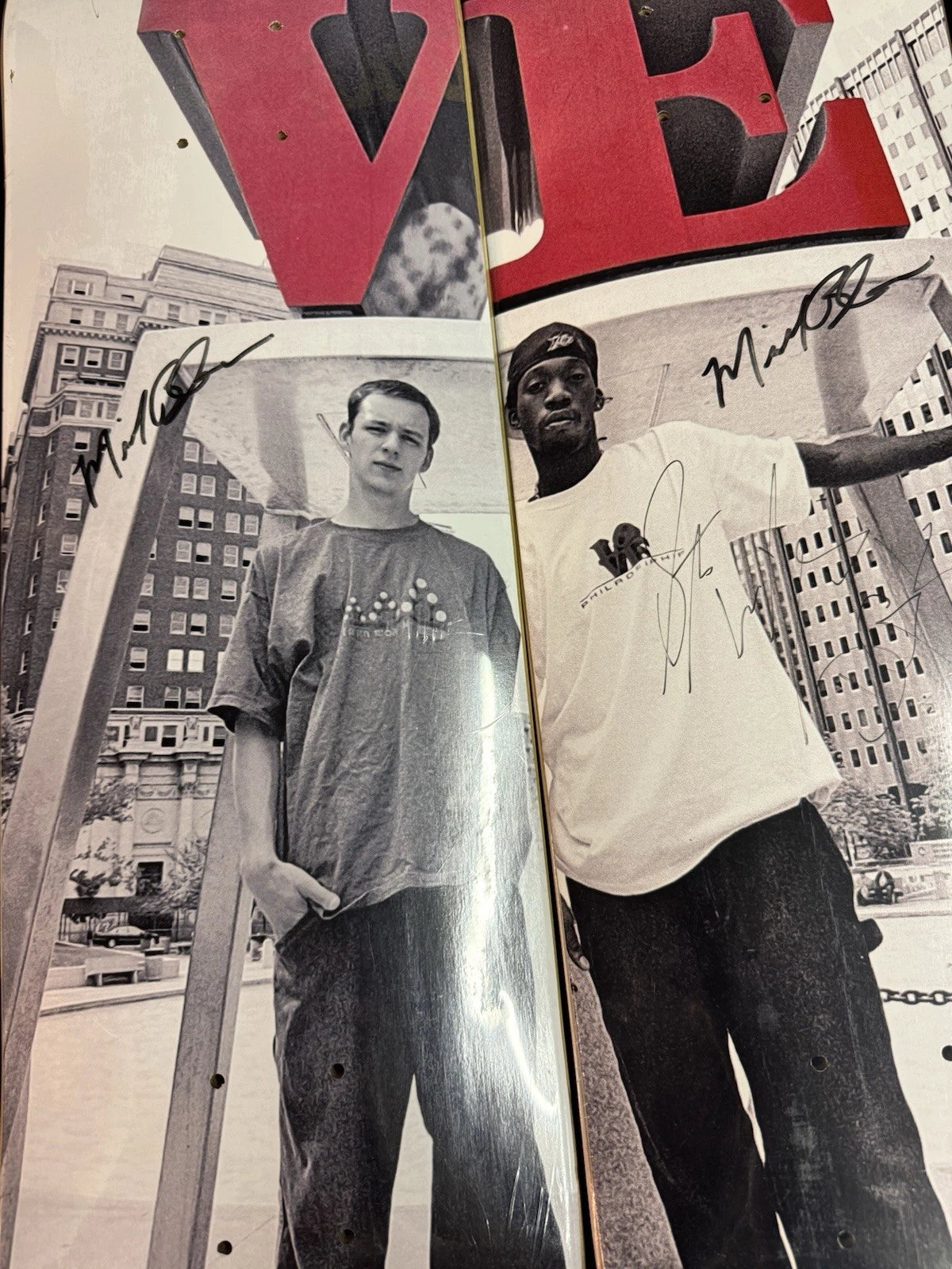 Signed Set Stevie Williams Blabac Josh Kalis Love Park DGK Autographed Skateboard Decks