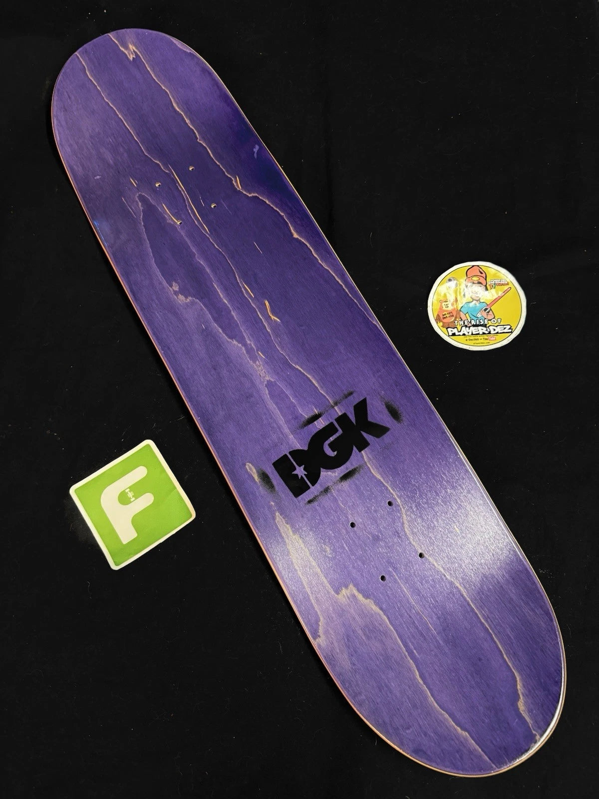 Signed Stevie Williams Frost Ice DGK Dirty Ghetto Kids Autographed Skateboard Deck