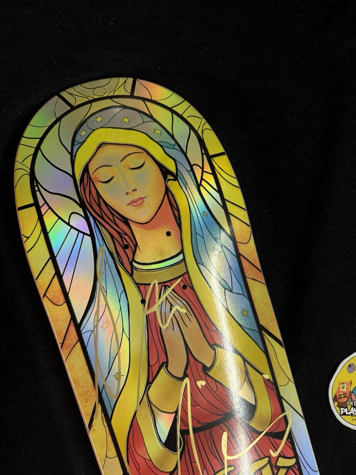 Signed Stevie Williams Cathedral DGK Autographed Skateboard Deck