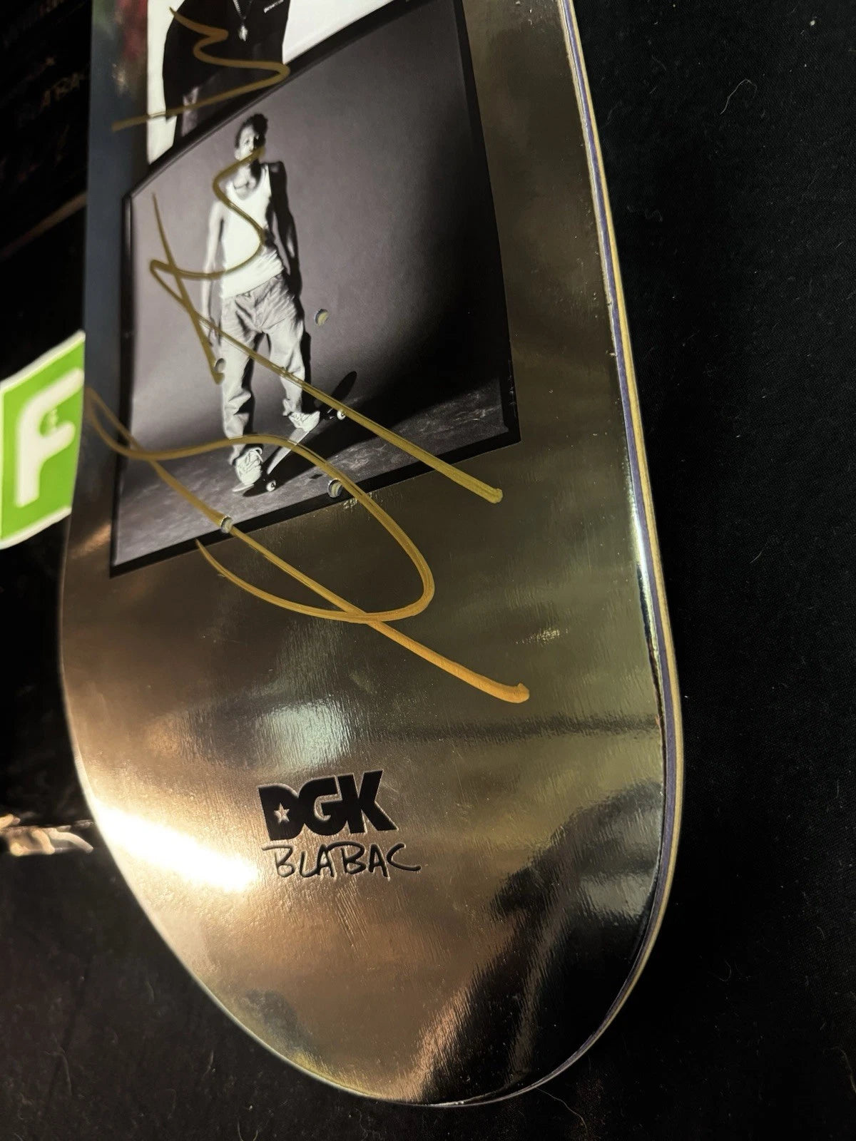 Signed Stevie Williams Blabac 25 Years DGK Blind Bag Autographed Skateboard Deck