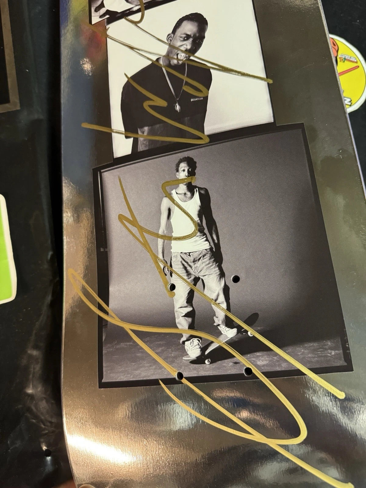 Signed Stevie Williams Blabac 25 Years DGK Blind Bag Autographed Skateboard Deck