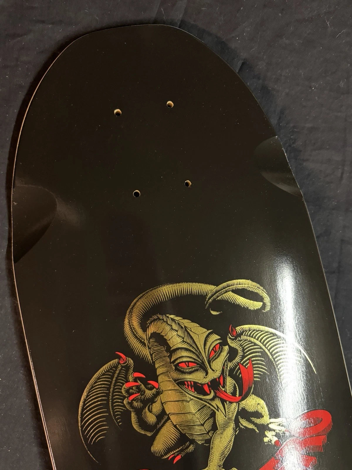 Steve Caballero Signed Dragon Bones Brigade 16 Powell Peralta Autographed Skateboard Deck