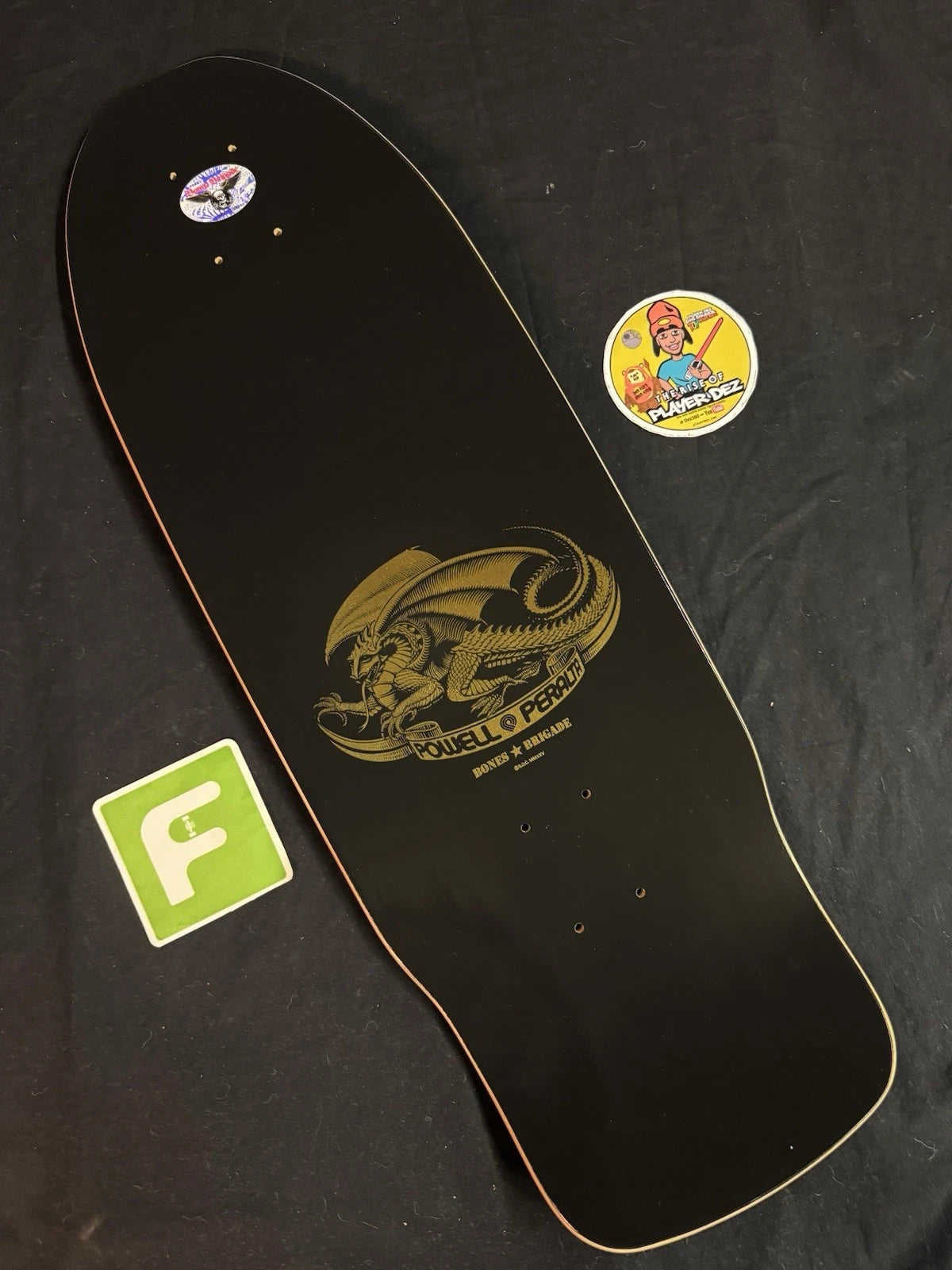 Steve Caballero Signed Dragon Bones Brigade 16 Powell Peralta Autographed Skateboard Deck