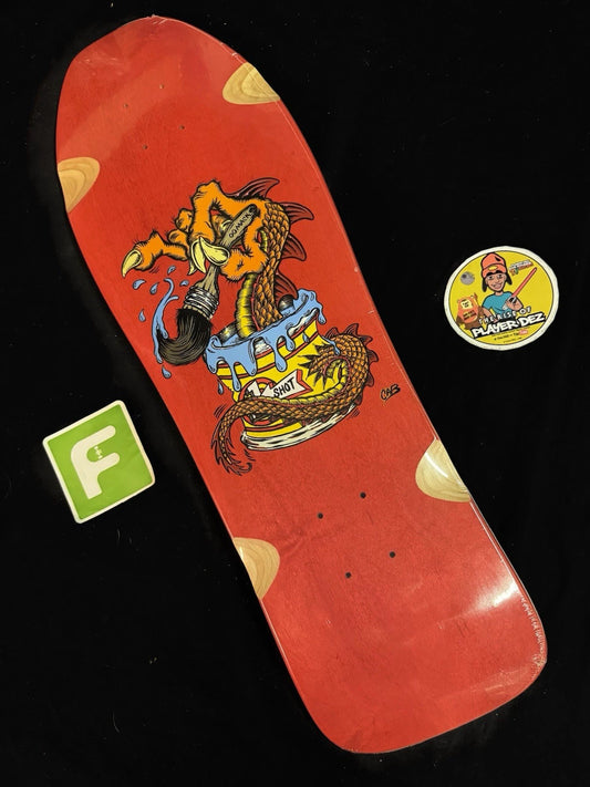 Signed Steve Caballero Pinstriper Artist Series Autographed Skateboard Deck