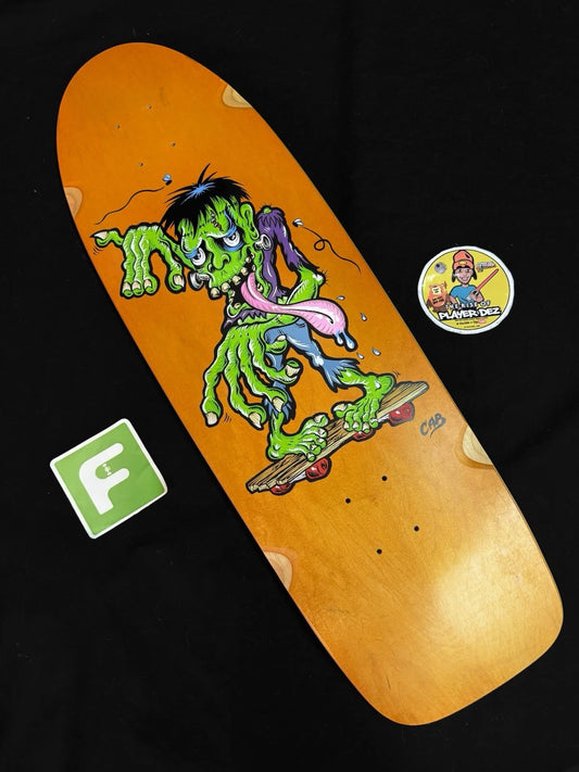 Signed Steve Caballero Frankenstein Artist Series Autographed Skateboard Deck
