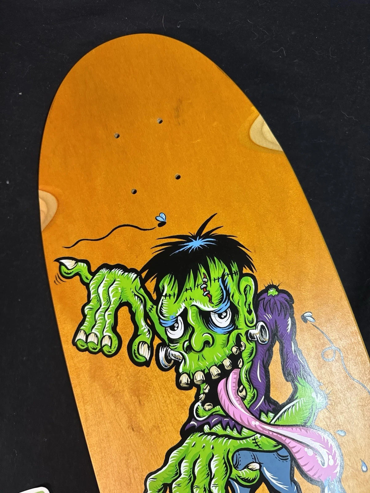Signed Steve Caballero Frankenstein Artist Series Autographed Skateboard Deck