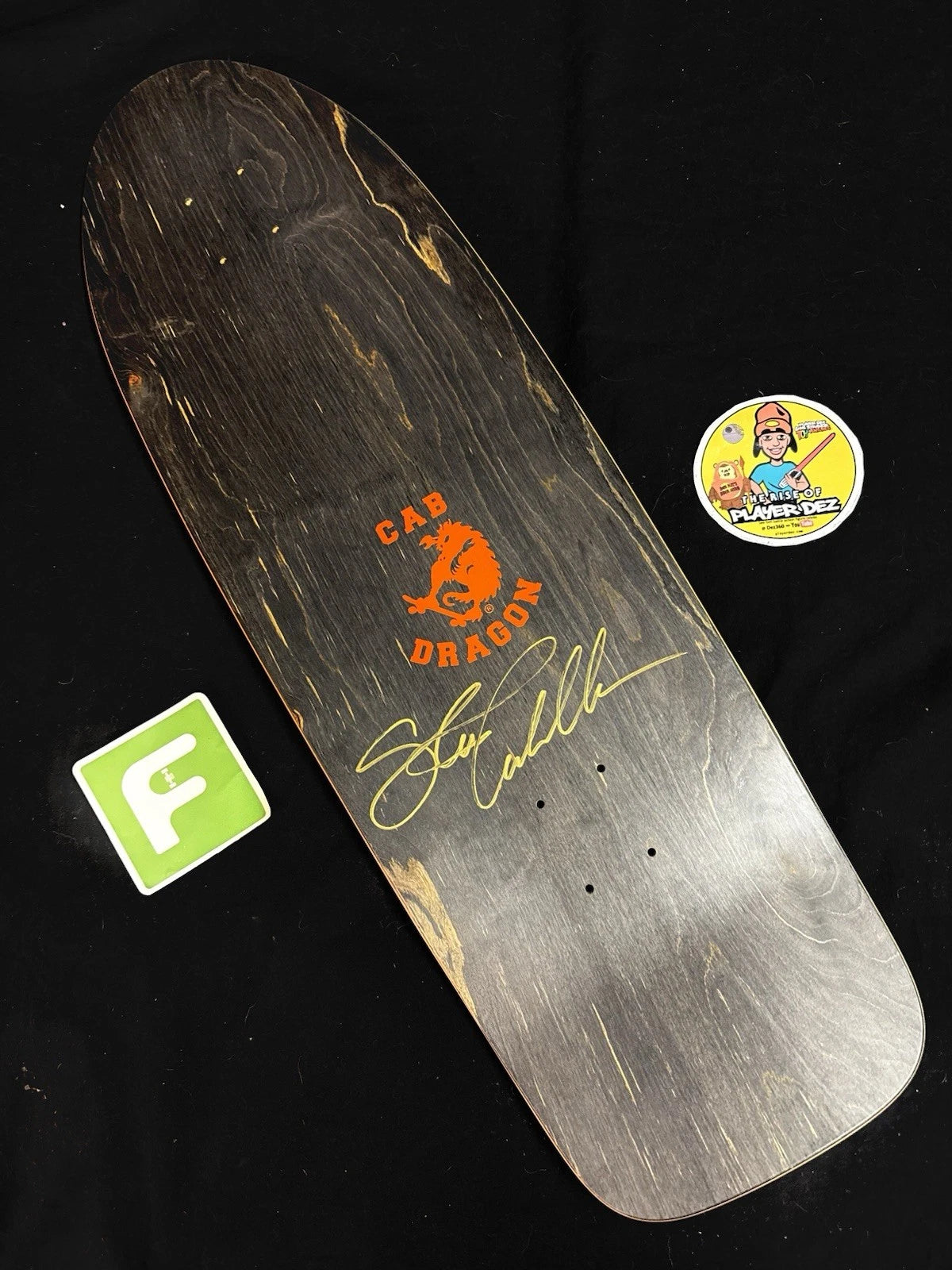 Signed Steve Caballero Frankenstein Artist Series Autographed Skateboard Deck
