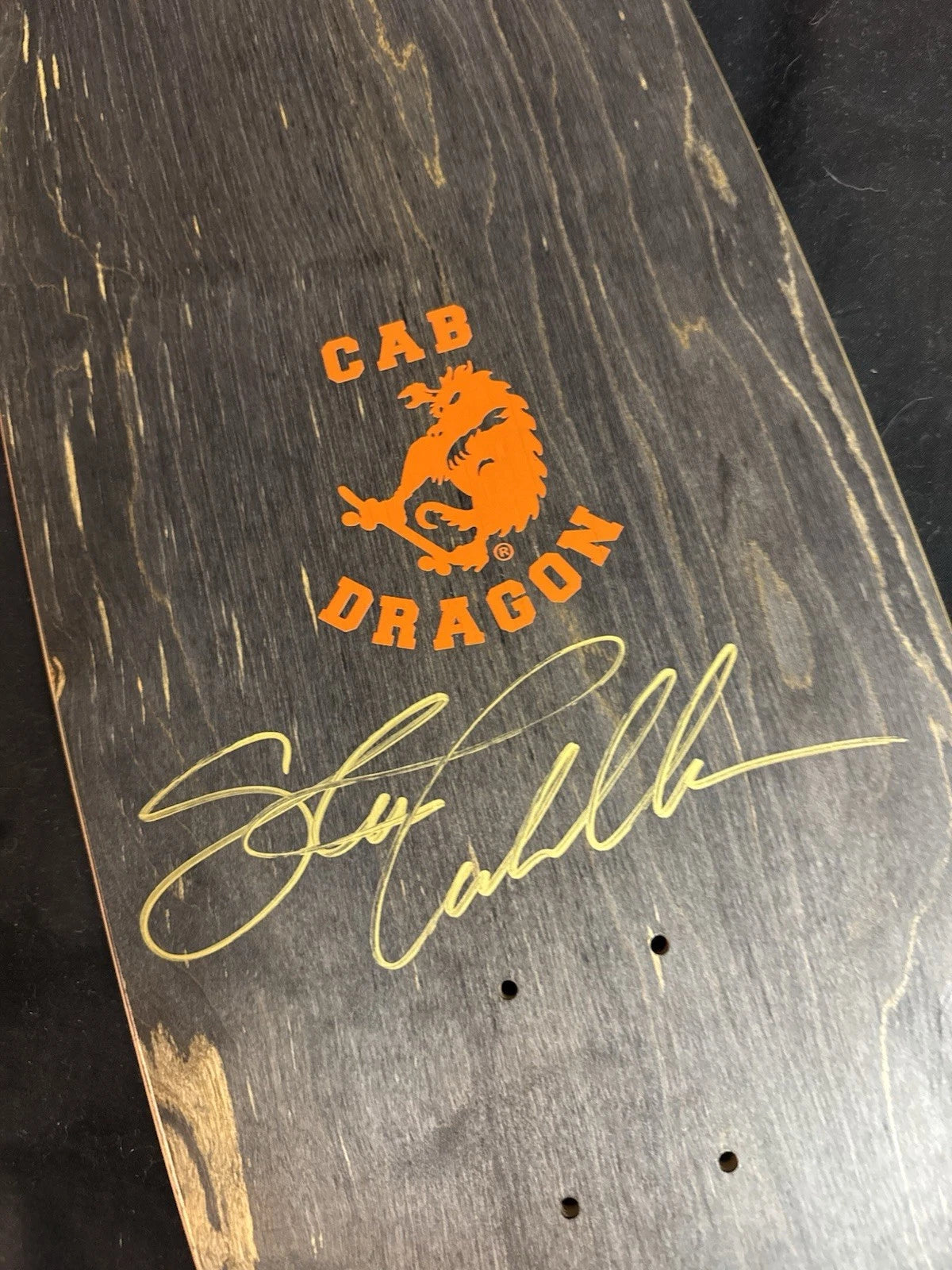 Signed Steve Caballero Frankenstein Artist Series Autographed Skateboard Deck