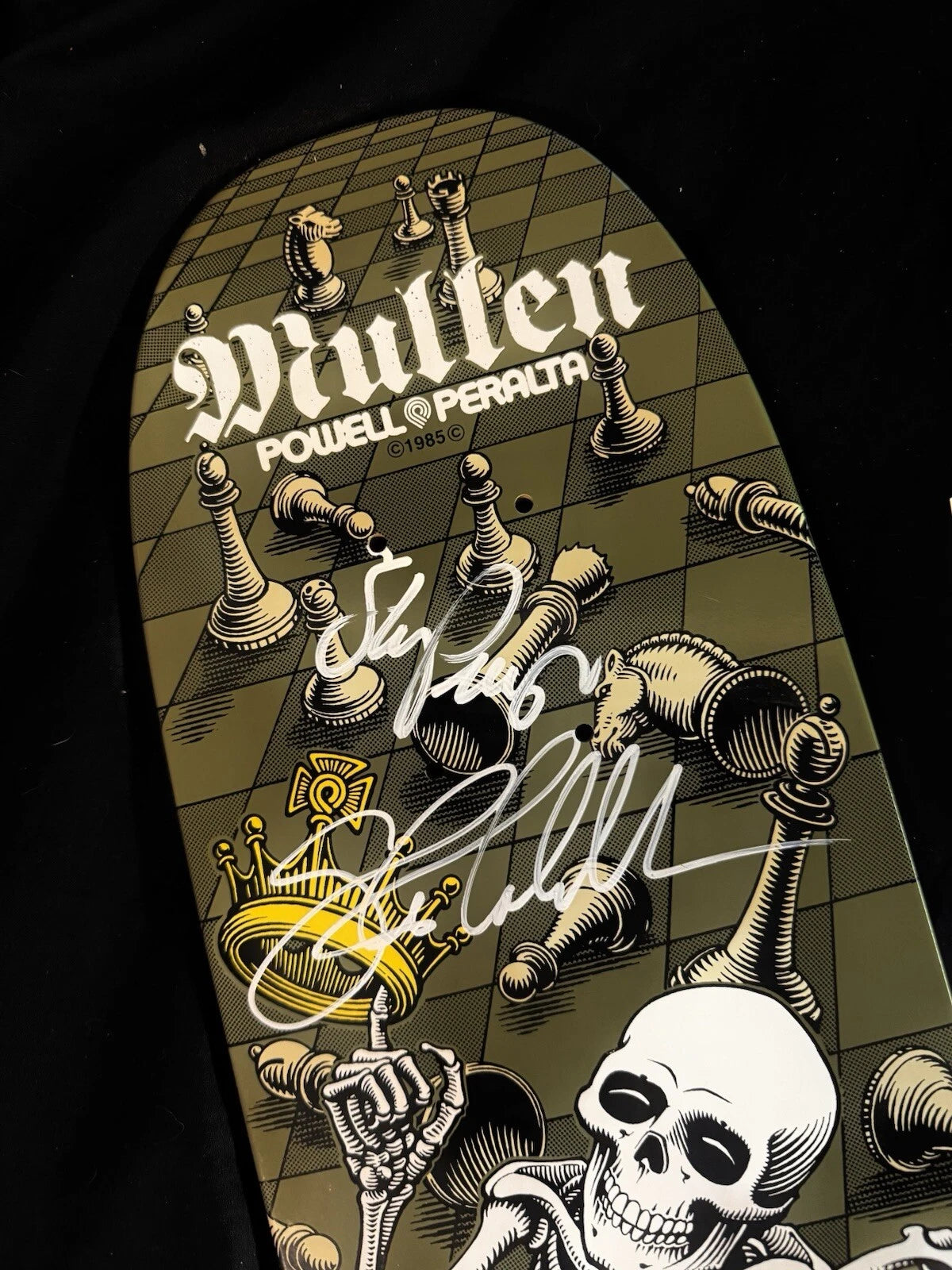 Team Signed Bones Brigade Rodney Mullen Autographed Skateboard Deck COA