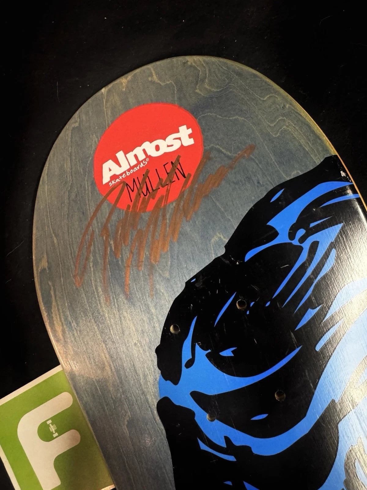 Signed Rodney Mullen Superman DC Almost Autographed Skateboard Deck