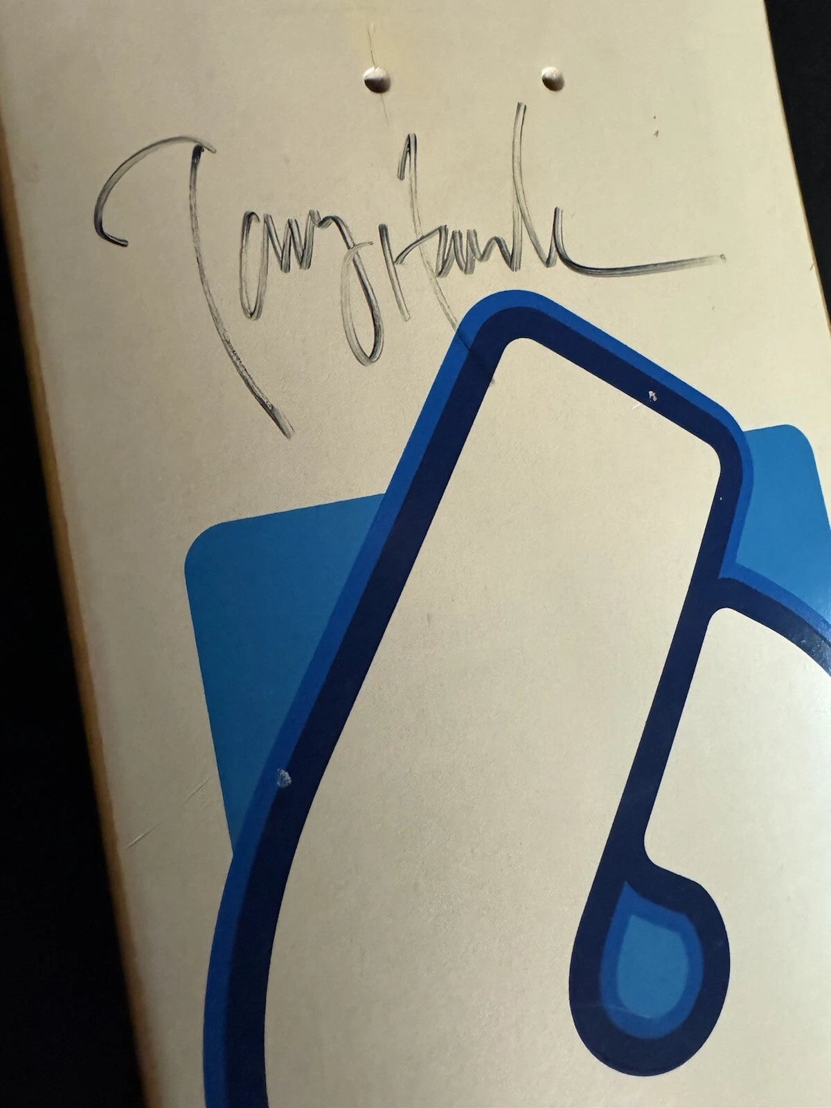 Signed Tony Hawk Birdhouse Pearl OG Big B Logo Autographed Skateboard Deck