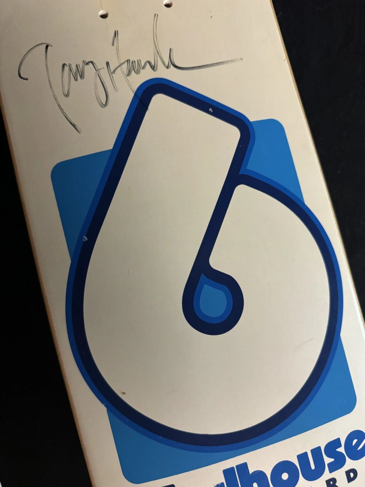 Signed Tony Hawk Birdhouse Pearl OG Big B Logo Autographed Skateboard Deck