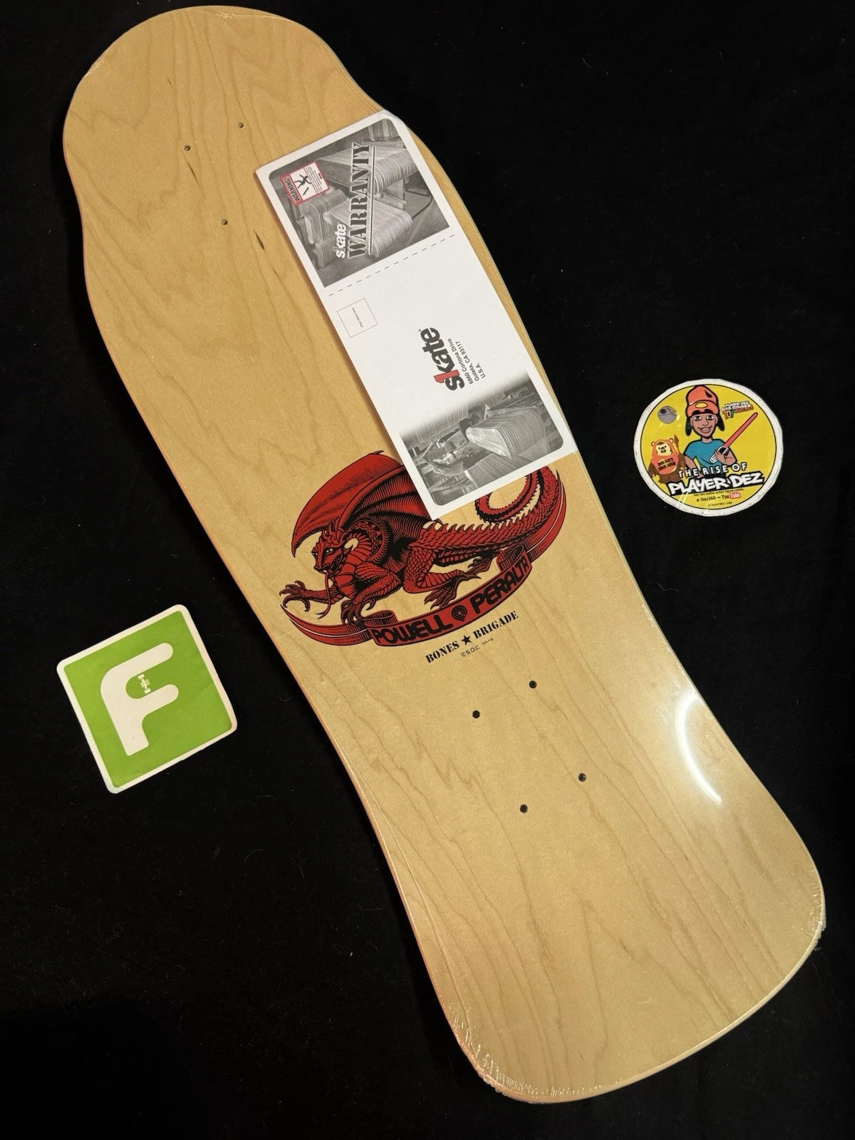 Tony Hawk Signed Bones Brigade Series 11 Autographed Powell Skateboard Deck