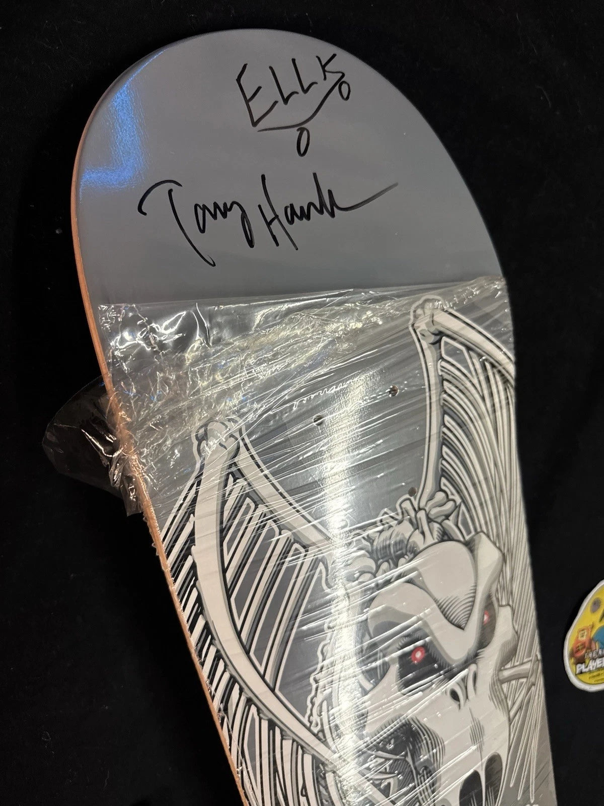 Signed Tony Hawk Jason Ellis Falcon 4 Birdhouse Autographed Skateboard Deck