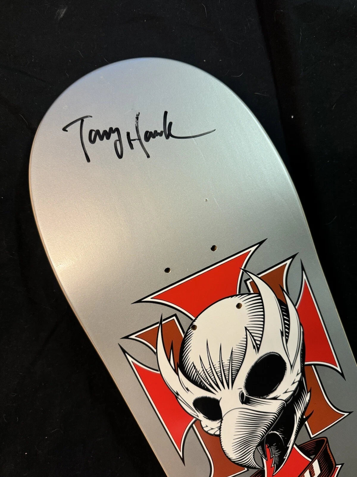 Signed Tony Hawk Birdhouse Falcon Crest Autographed Skateboard Deck