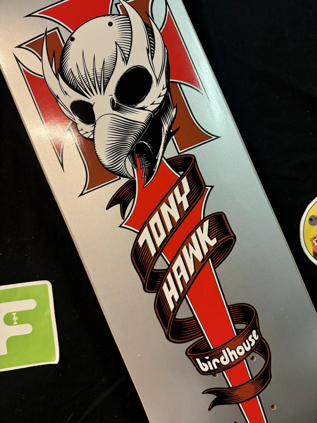 Signed Tony Hawk Birdhouse Falcon Crest Autographed Skateboard Deck