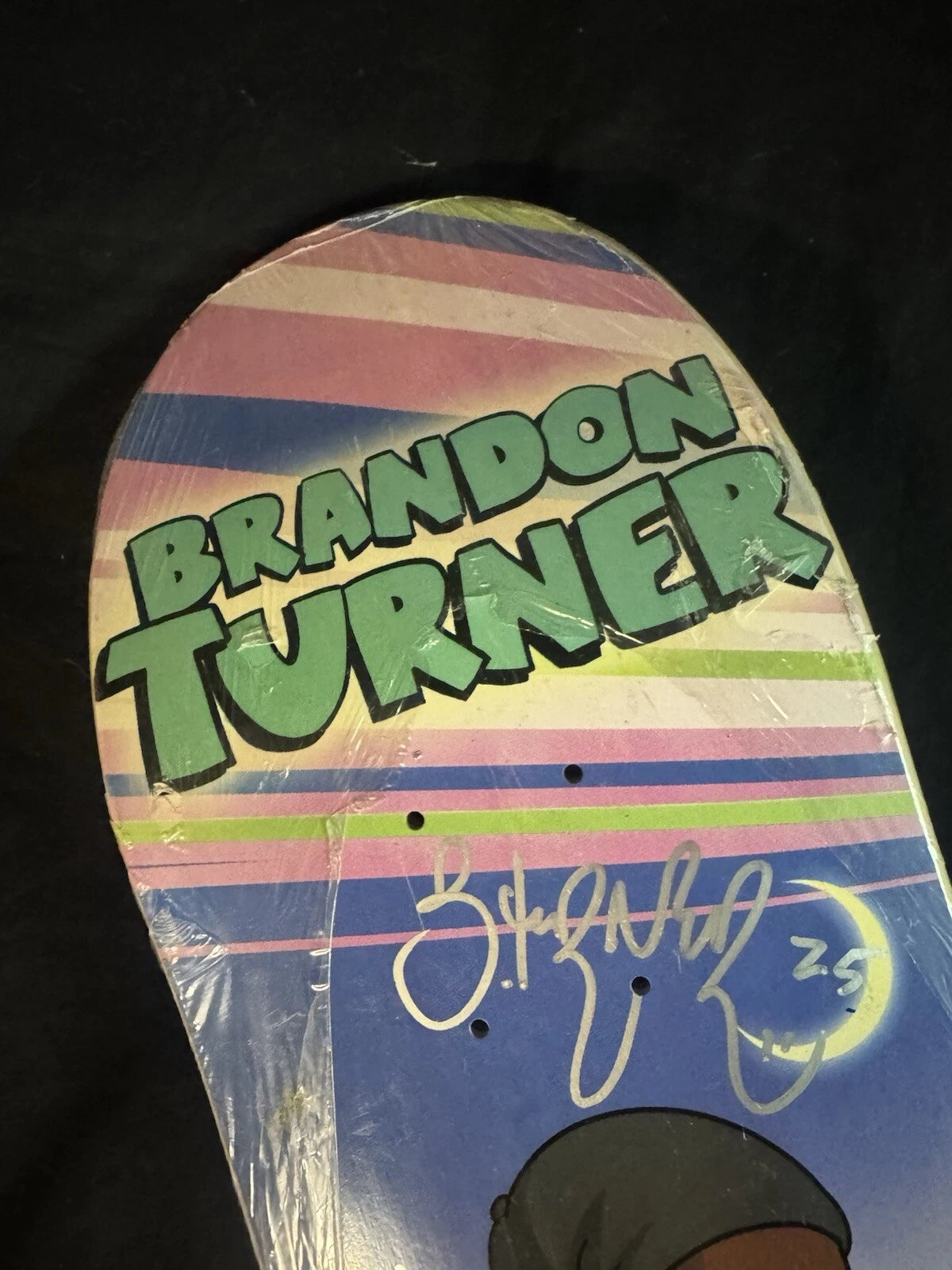 Brandon Turner Signed Family Guy Sk8mafia Autographed Skateboard Deck