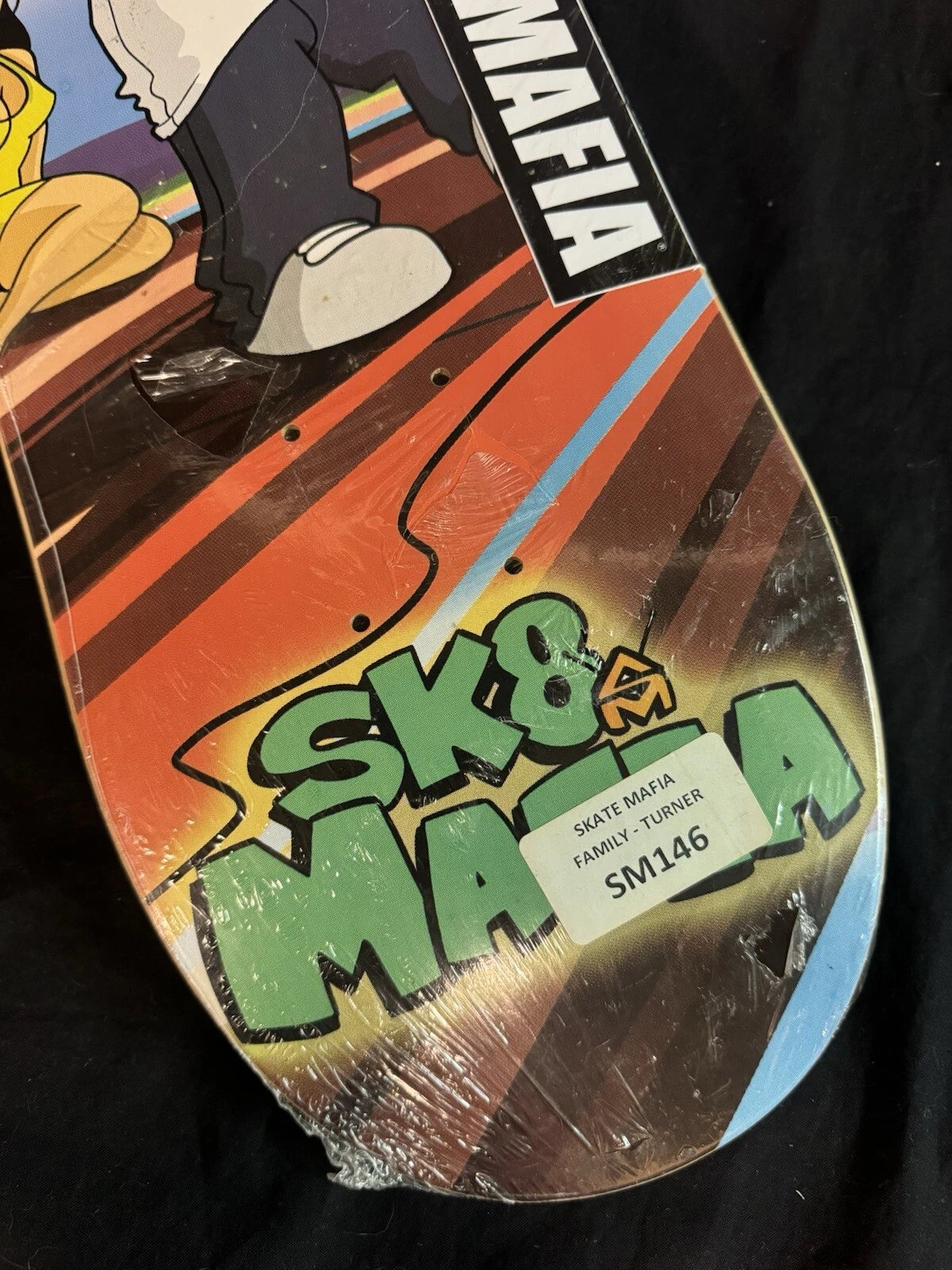 Brandon Turner Signed Family Guy Sk8mafia Autographed Skateboard Deck