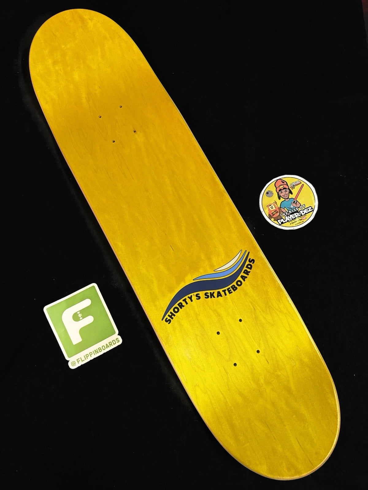 Brandon Turner Signed Shorty’s Sesame Creeps Autographed Oscar Grouch Skateboard Deck