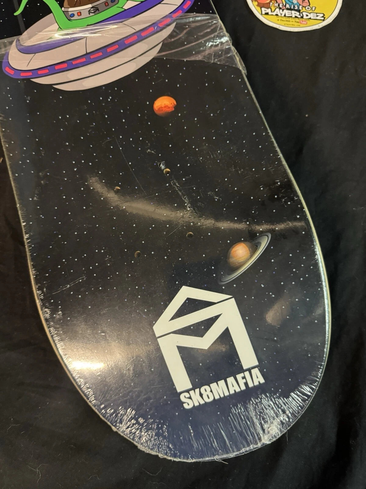 Brandon Turner Signed Alien The Simpsons Sk8mafia Autographed Skateboard Deck Pimpsuns
