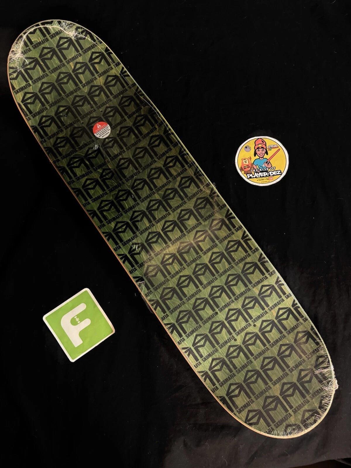 Brandon Turner Signed Alien The Simpsons Sk8mafia Autographed Skateboard Deck Pimpsuns