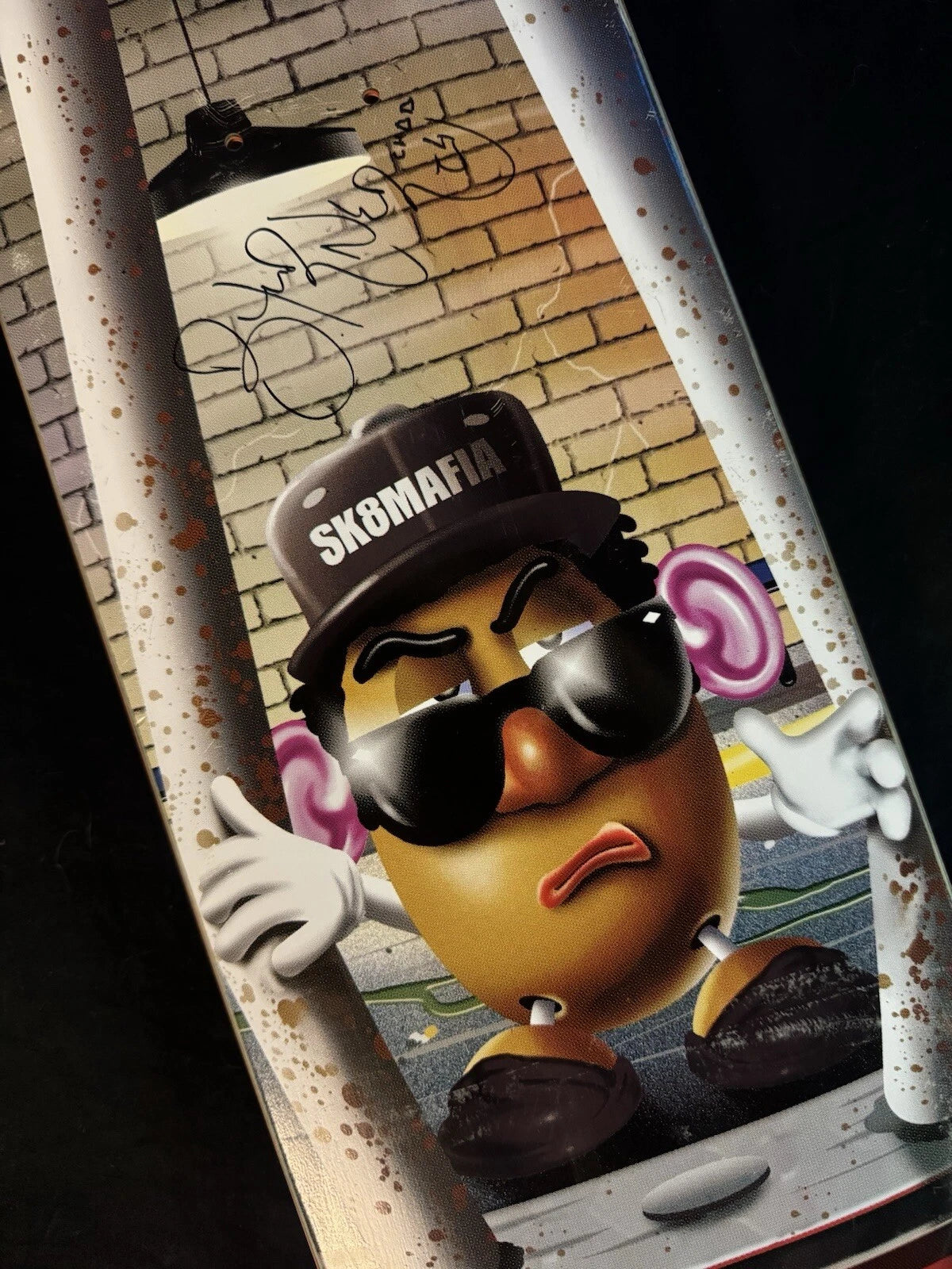 Brandon Turner Signed Toy Story Autographed Sk8mafia Skateboard Deck