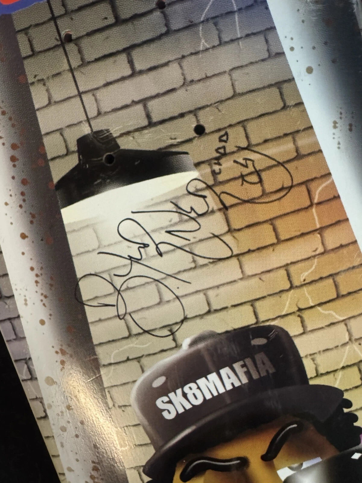 Brandon Turner Signed Toy Story Autographed Sk8mafia Skateboard Deck