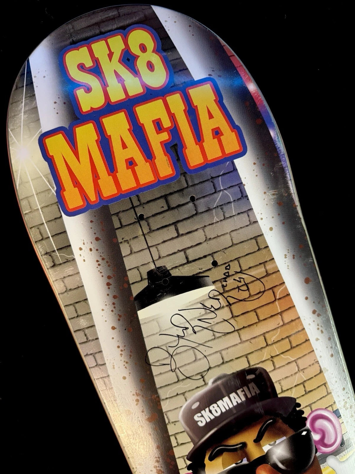 Brandon Turner Signed Toy Story Autographed Sk8mafia Skateboard Deck