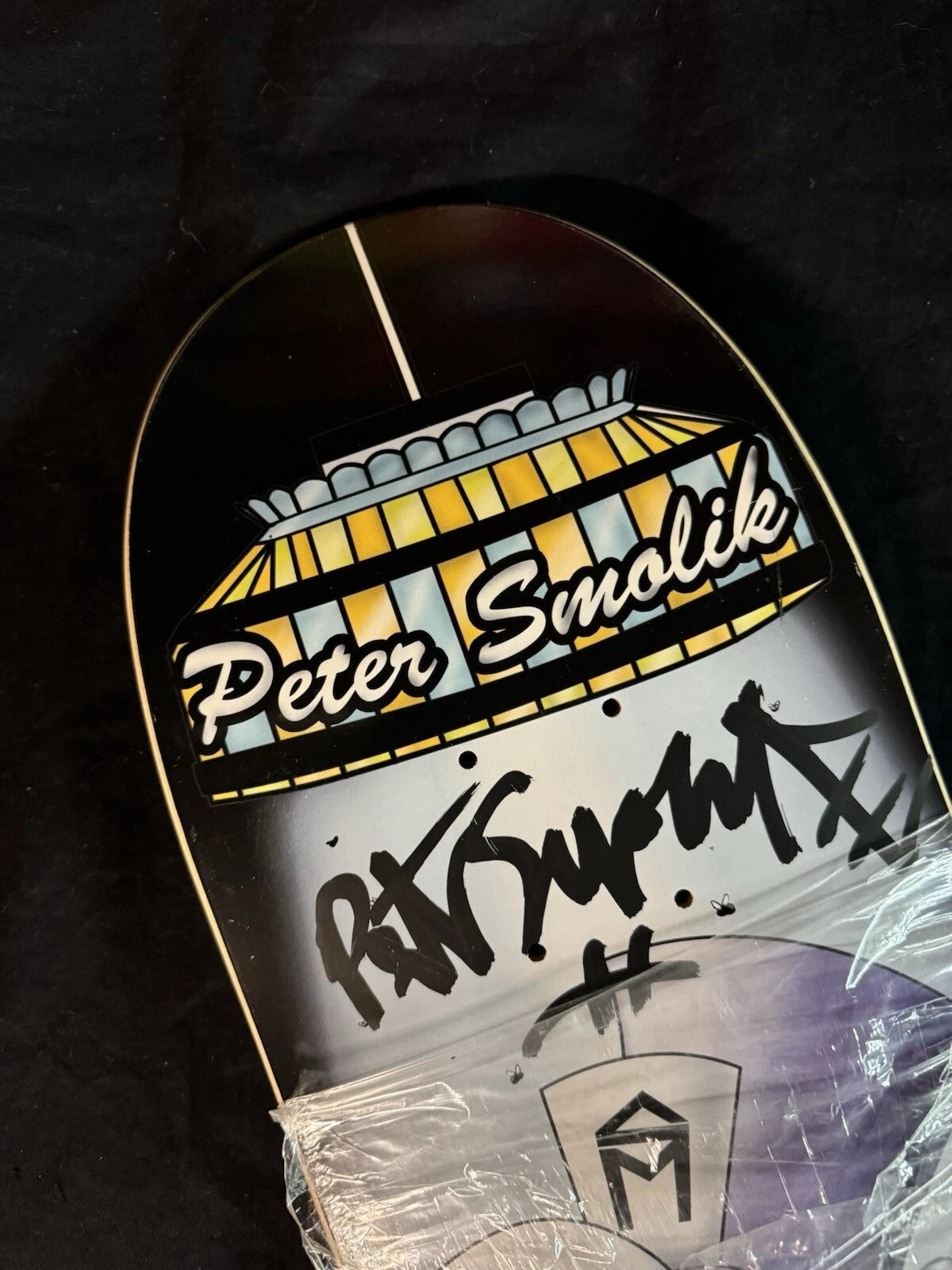 Peter Smolik Signed Mad Hatter Sk8mAfia Autographed Skateboard Deck Alice Wonderland