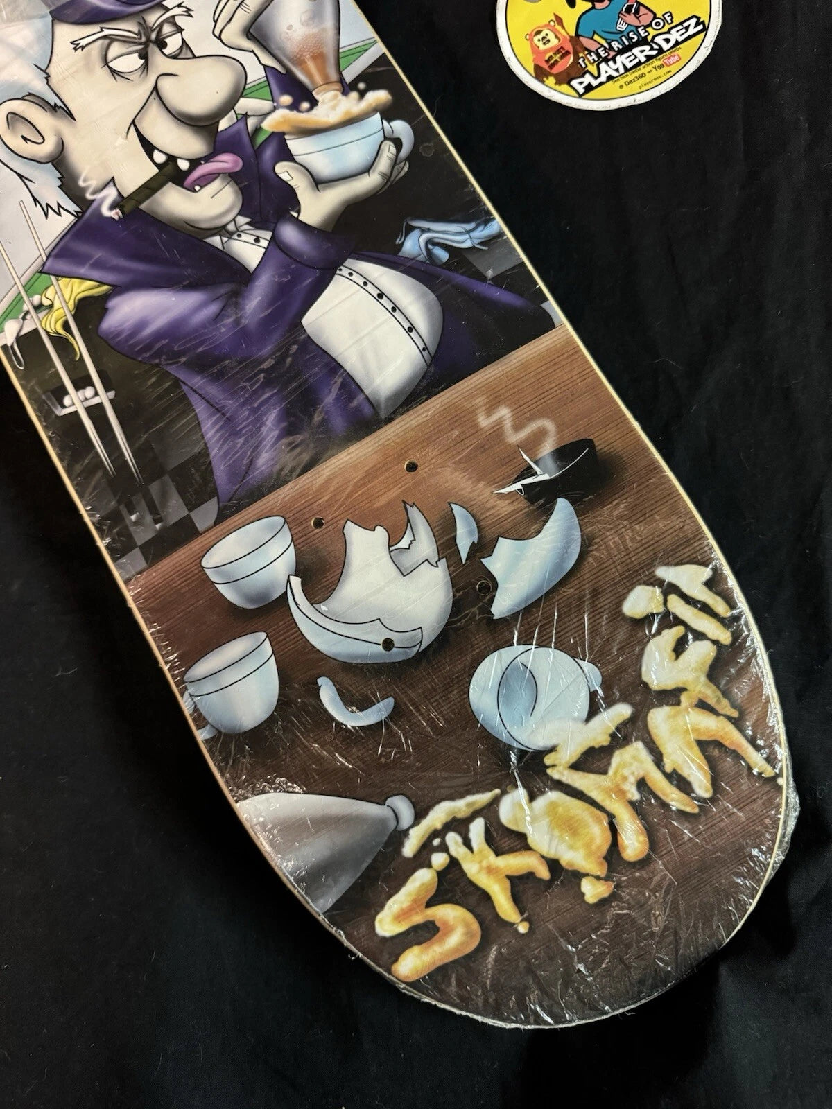 Peter Smolik Signed Mad Hatter Sk8mAfia Autographed Skateboard Deck Alice Wonderland