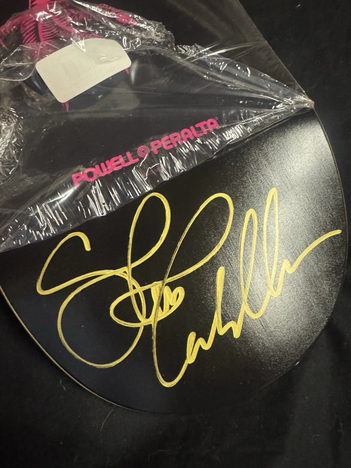 Steve Caballero Signed Neon Gradient Dragon Powell Peralta Autographed Skateboard Deck