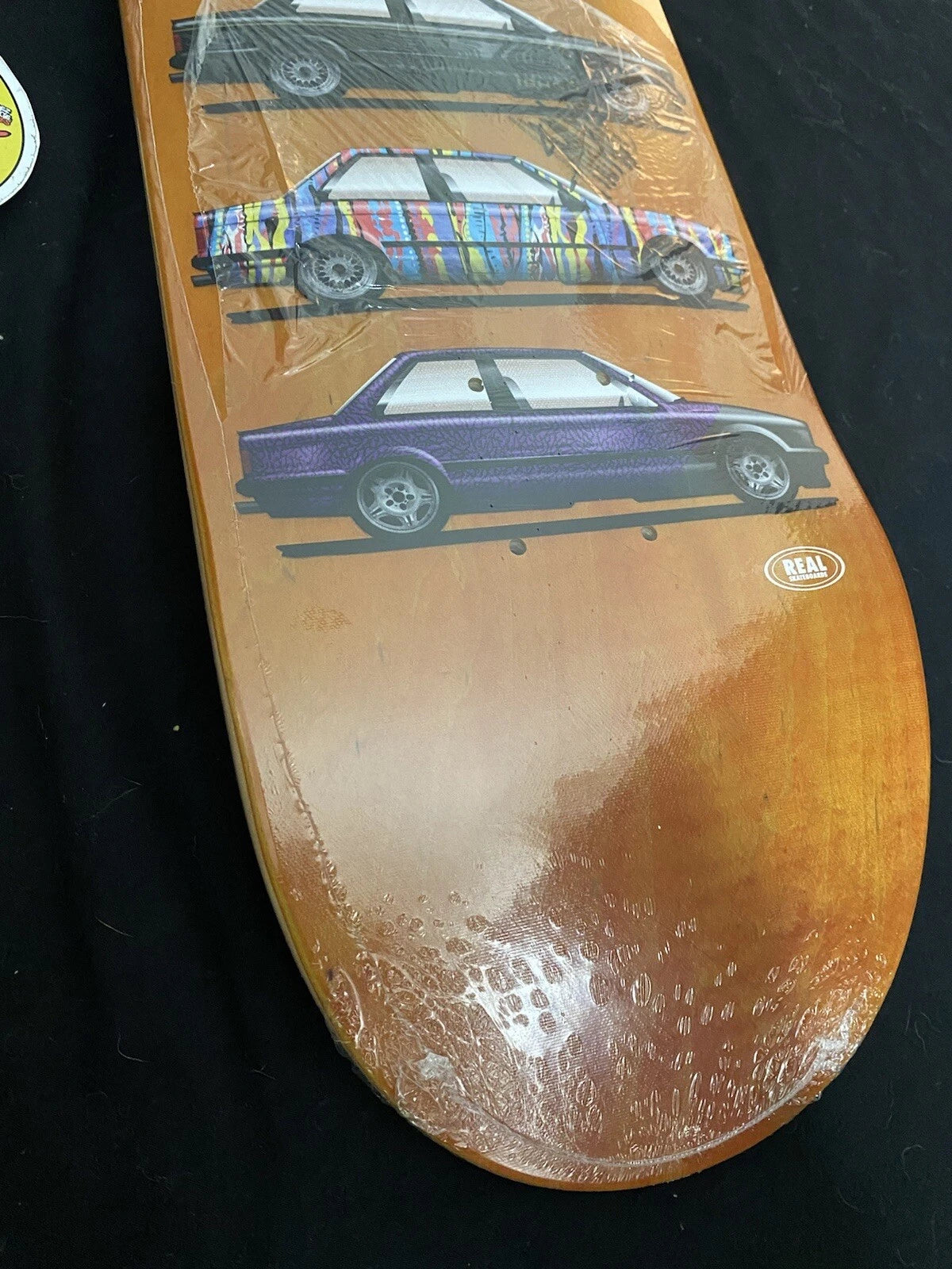 Signed Ishod Wair SLICK Customs Cars Real Autographed Skateboard Deck
