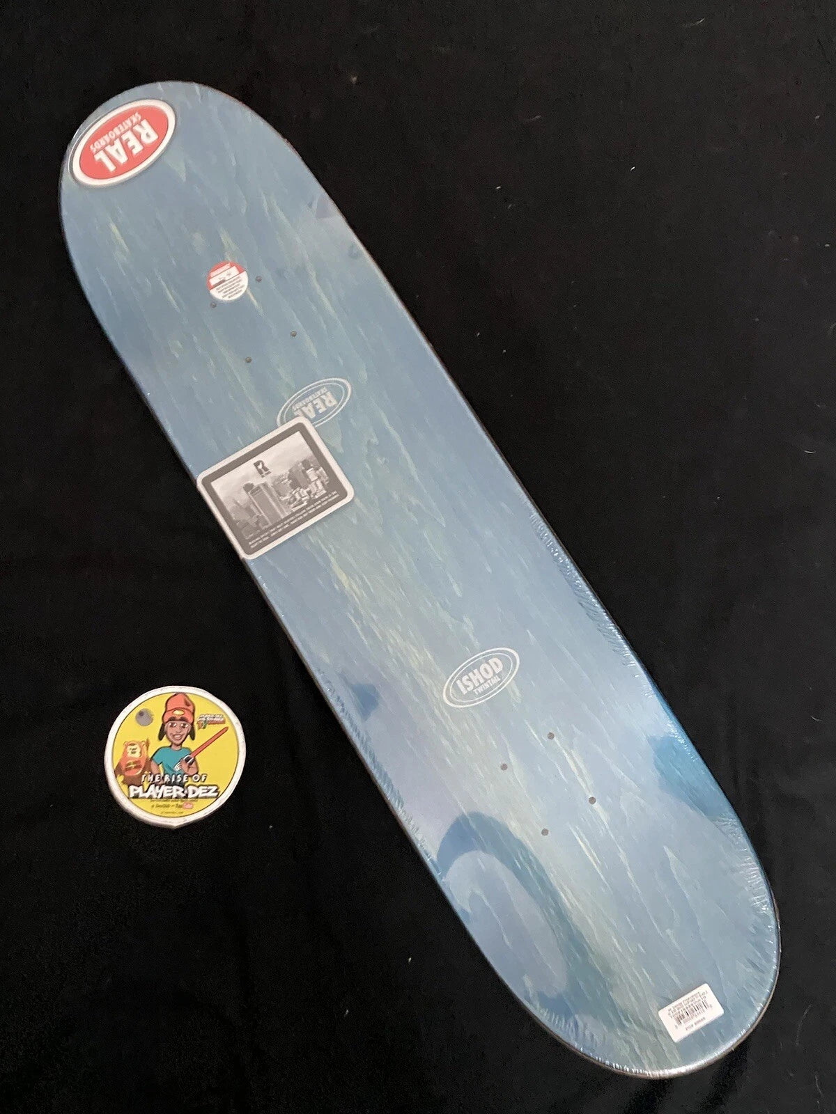 Signed Ishod Wair SLICK Customs Cars Real Autographed Skateboard Deck