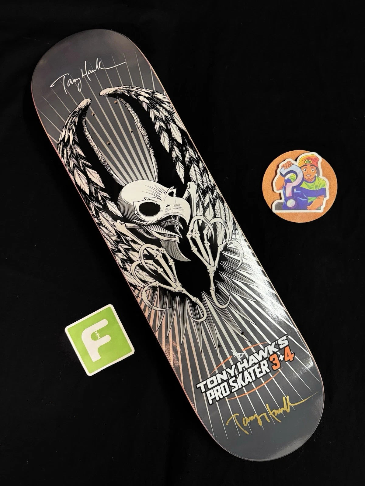 Signed Tony Hawk Pro Skater 3 4 Falcon THPS Birdhouse Autographed Skateboard Deck