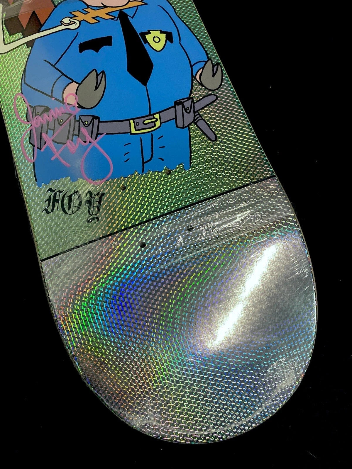 Signed Jamie Foy Swine Officer Deathwish Autographed Skateboard Deck