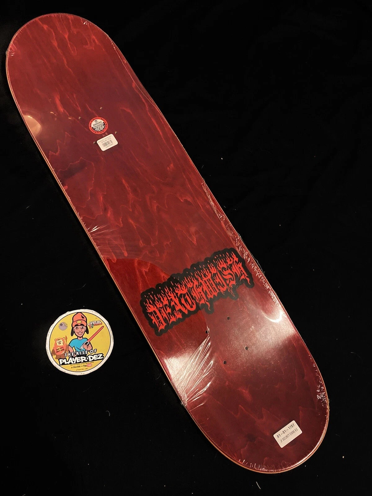 Signed Jamie Foy Swine Officer Deathwish Autographed Skateboard Deck