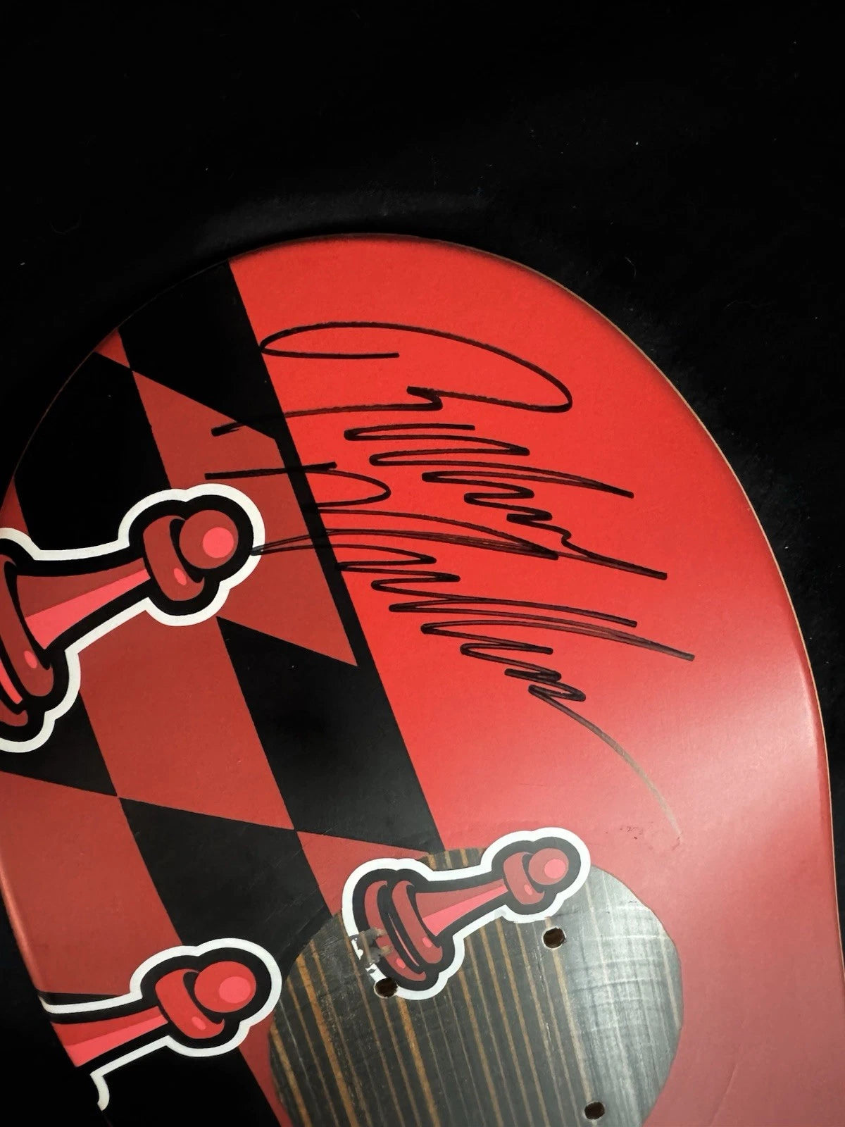 Signed Rodney Mullen Lance Mountain Art Almost Autographed Skateboard Deck