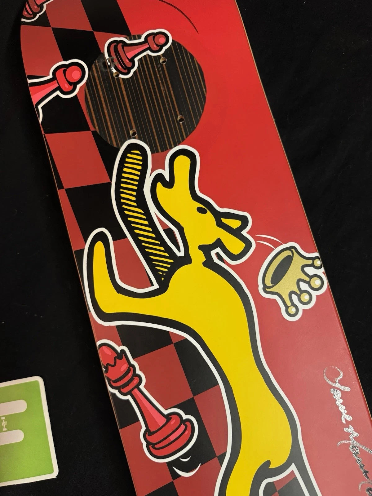 Signed Rodney Mullen Lance Mountain Art Almost Autographed Skateboard Deck
