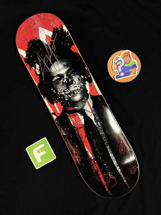 Signed Chris Cole Jean Basquiat Zero Autographed Skateboard Deck