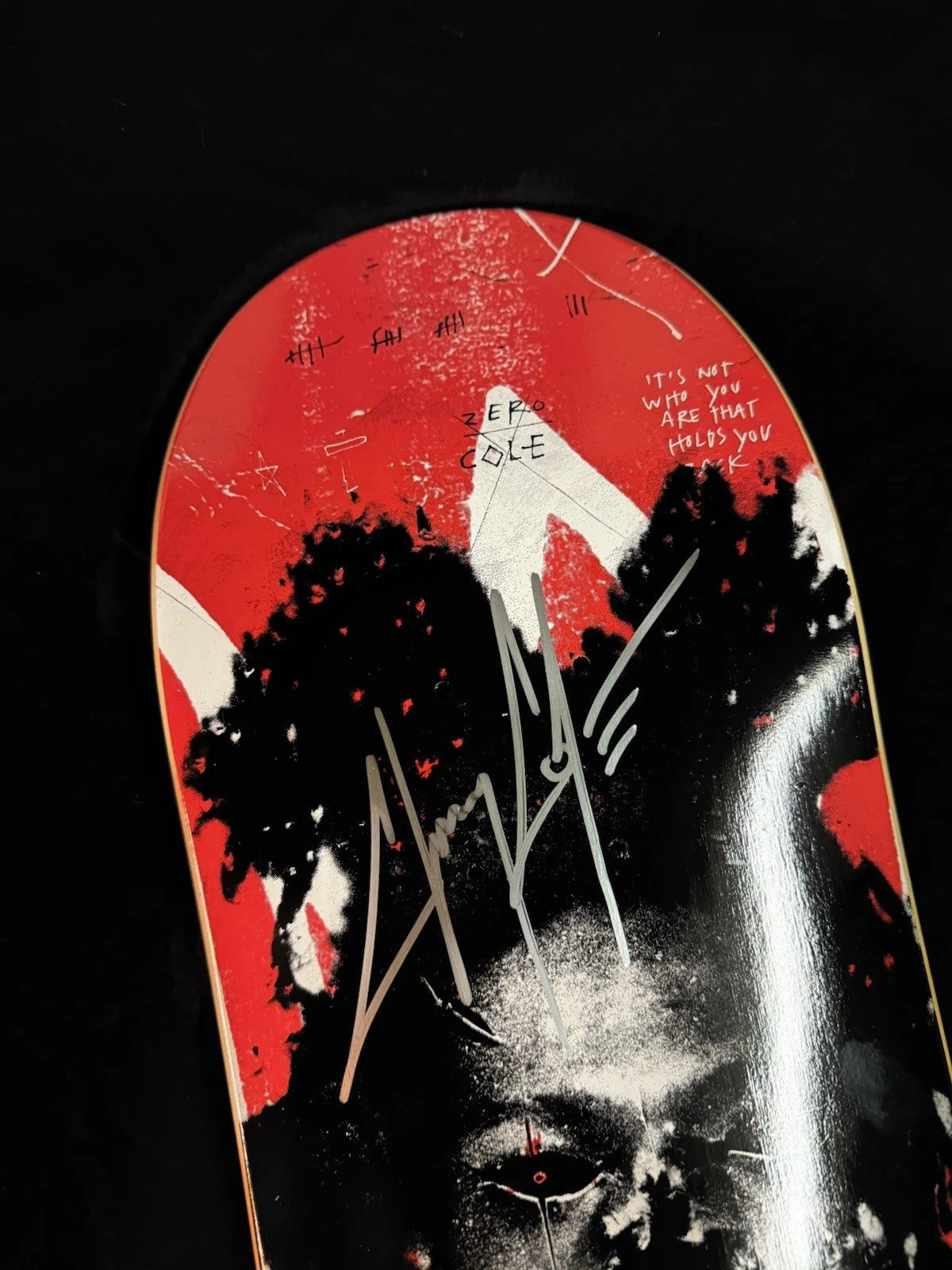 Signed Chris Cole Jean Basquiat Zero Autographed Skateboard Deck