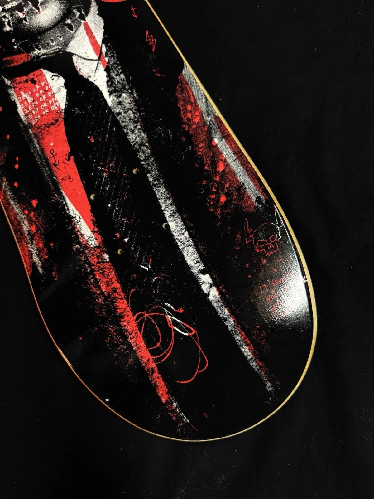 Signed Chris Cole Jean Basquiat Zero Autographed Skateboard Deck
