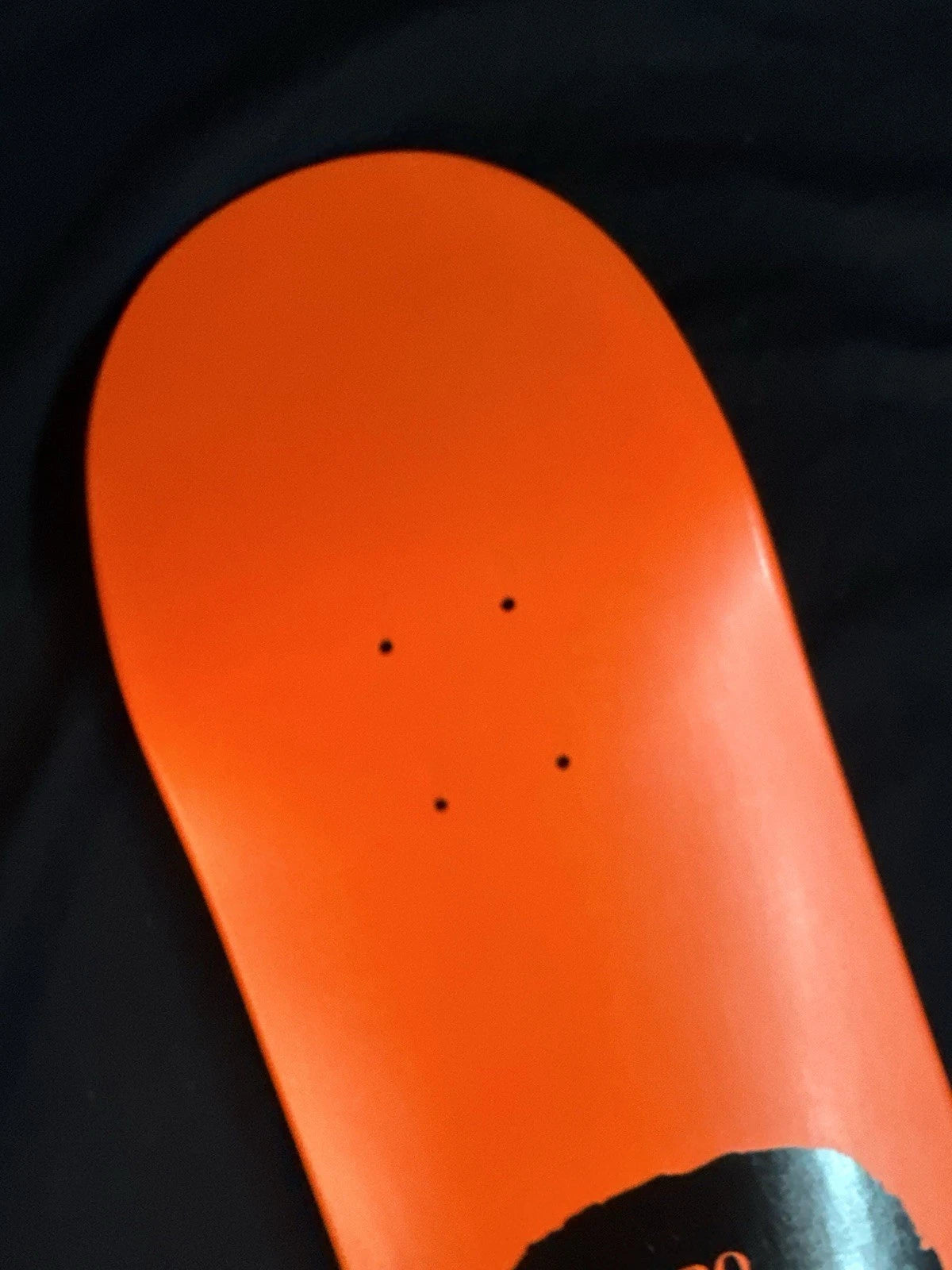 Signed Chris Cole Orange Dipped Zero Autographed Skateboard Deck
